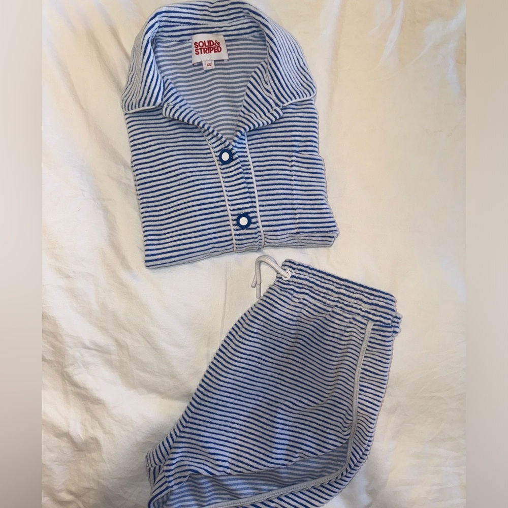 Solid & Striped Women’s Matching Set Size Xs - image 3